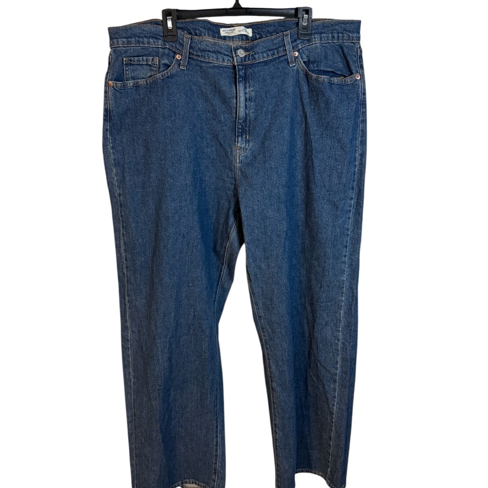 Levi's Classic Blue Wide Leg Jeans